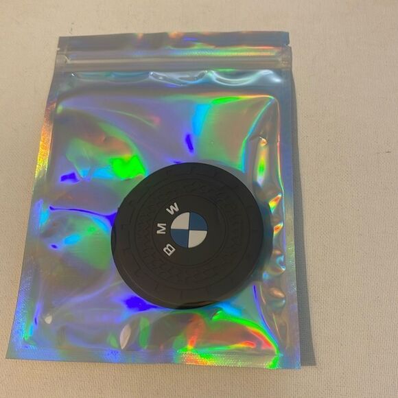 BMW logo Car Cup Holder Coasters set of 2 NWT - Picture 4 of 4